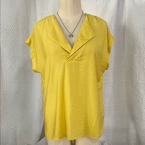 Worthington Sunny Yellow Blouse